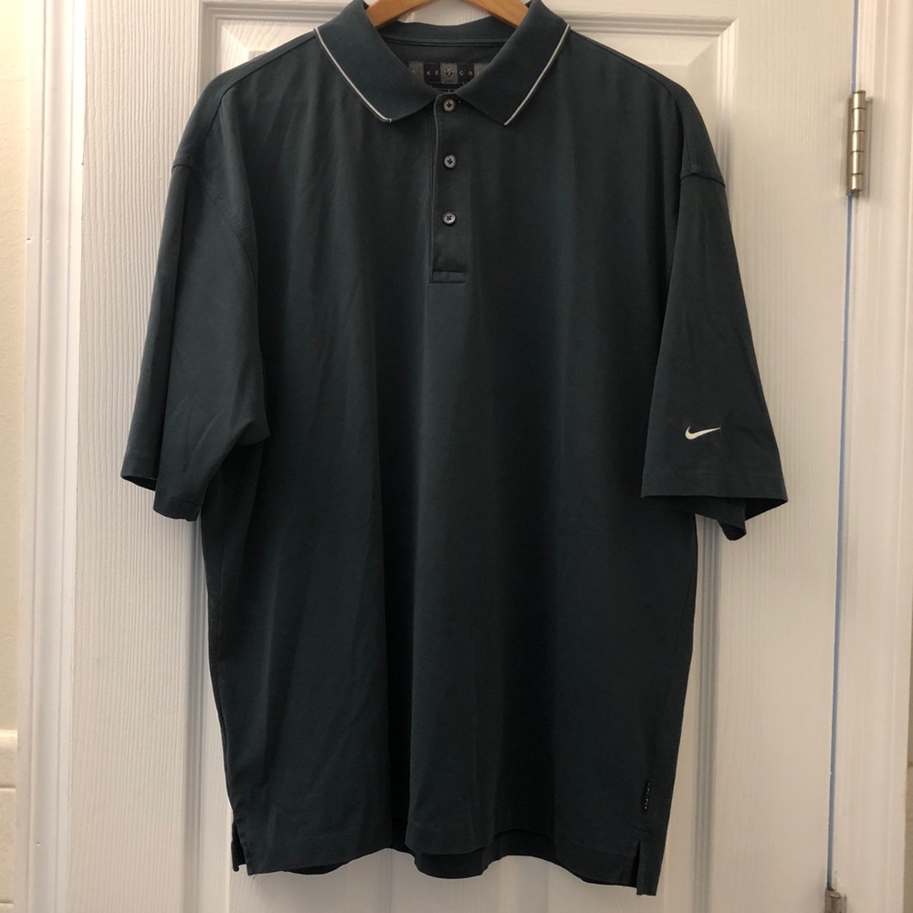 Nike Golf Dry Fit Navy Polo